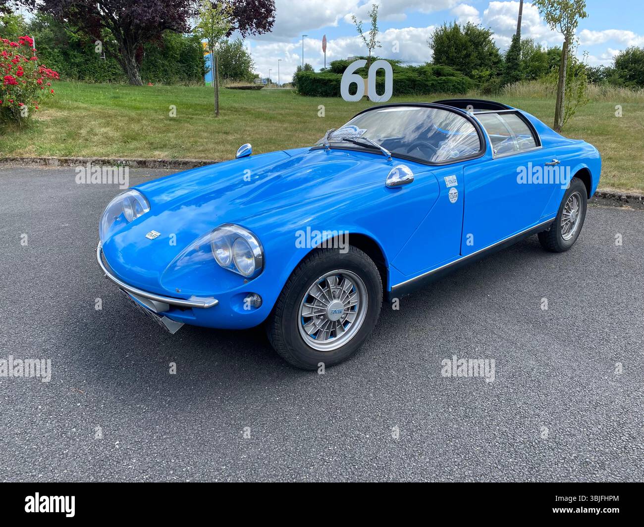 Französische Oldtimer von Sovam Stockfoto