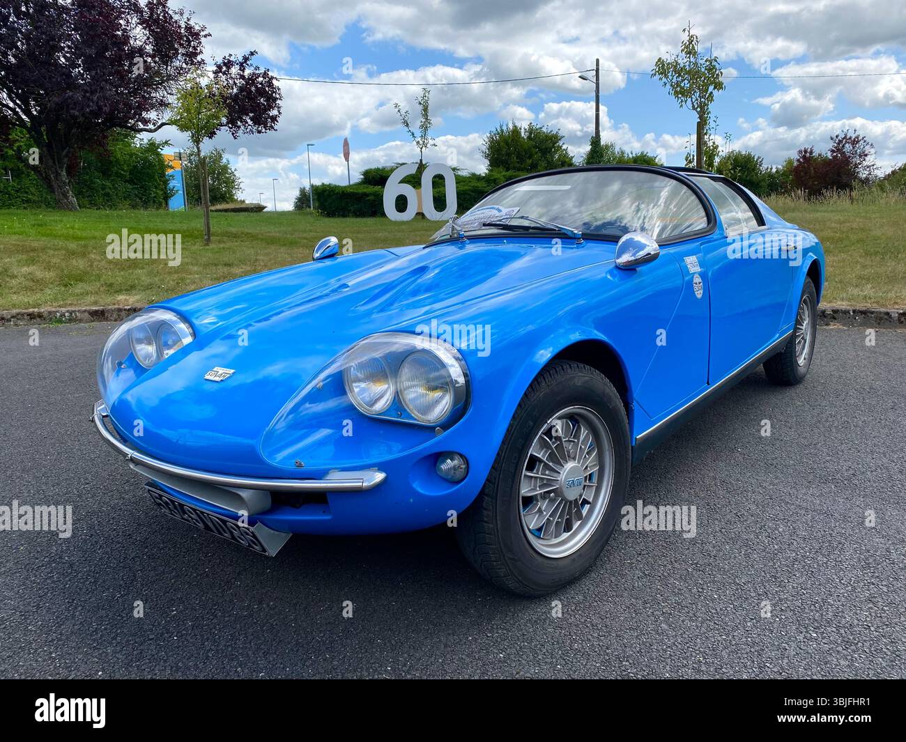 Französische Oldtimer von Sovam Stockfoto