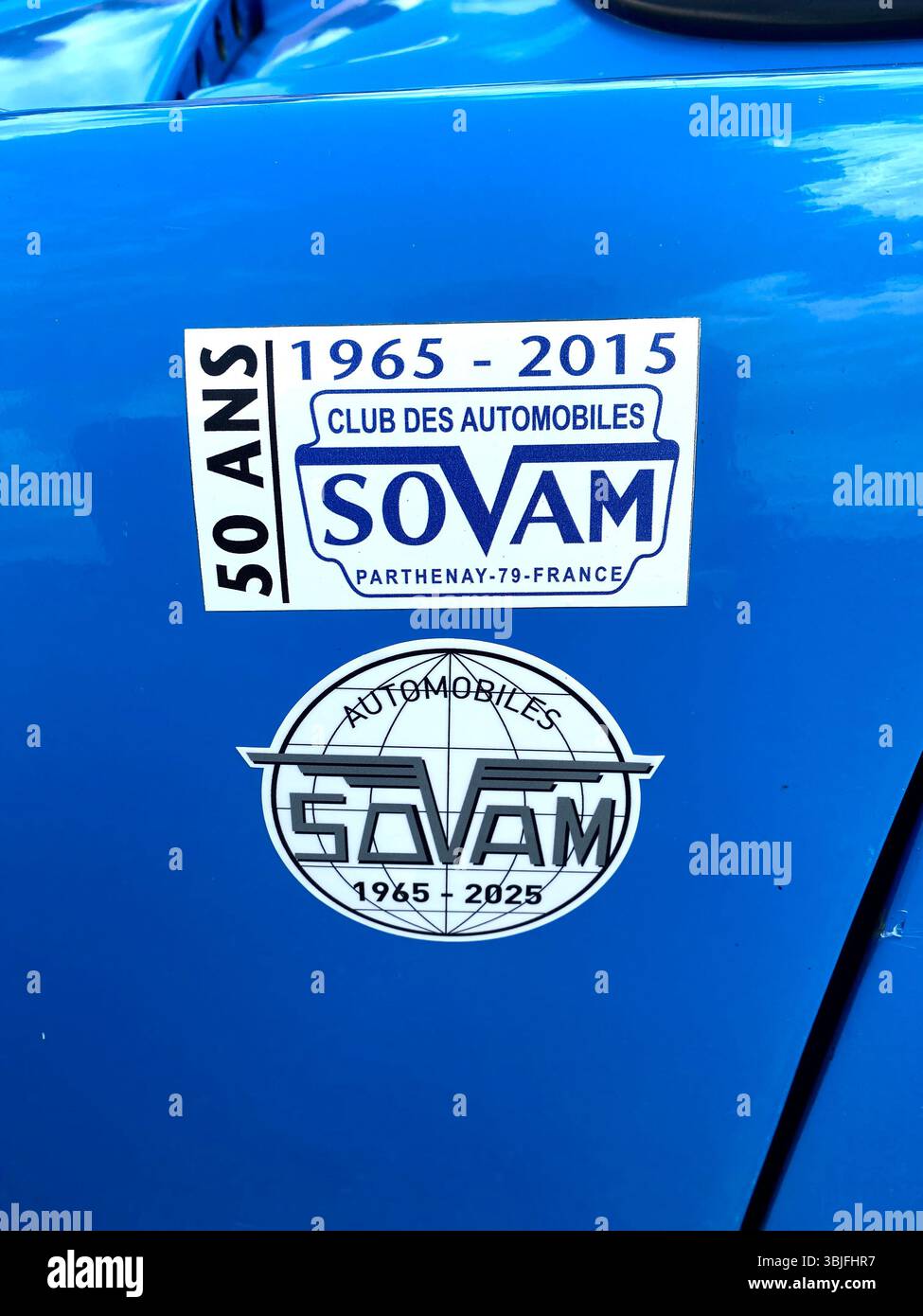 Französische Oldtimer von Sovam Stockfoto