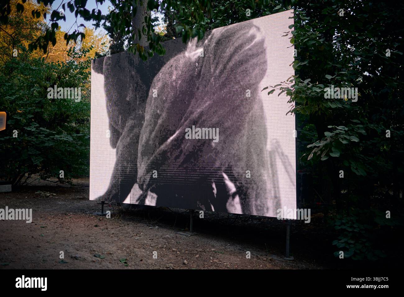 Plasmata 3 - Onassis Stegi, Pedion tou Areos, Athen, Griechenland Stockfoto