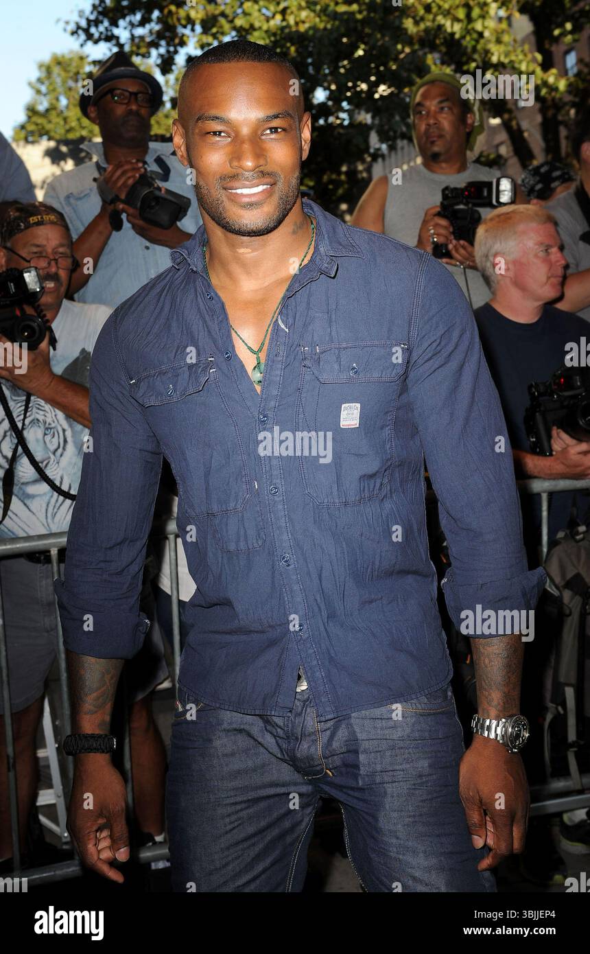 Tyson Beckford bei der Premiere von „Savages“ in New York City am 27. Juni 2012 Stockfoto