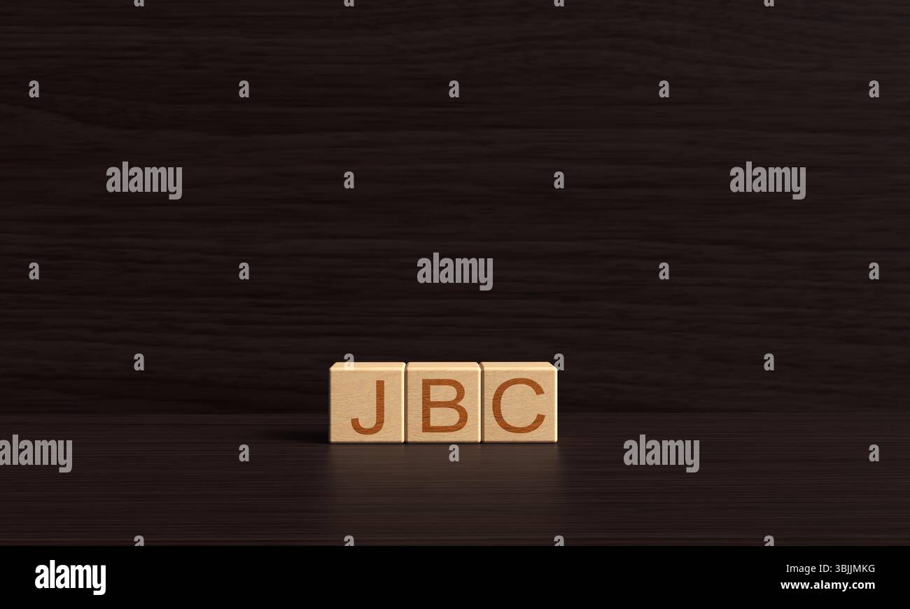 jbc Joint Boundary commission Cube Block Holz thailand kambodscha Land nationale Kampfwaffen Geschick jbc Joint boundary commission Militär Stockfoto