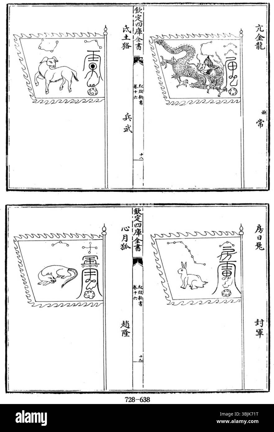 Qi Jiguang (1528–1588) war eine Schlüsselfigur in der Ming-Dynastie, bekannt für sein Know-how in der militärischen Strategie und Führung, insbesondere im Umgang mit der Küstenverteidigung und der Bekämpfung von Pirateneinfällen. Stockfoto