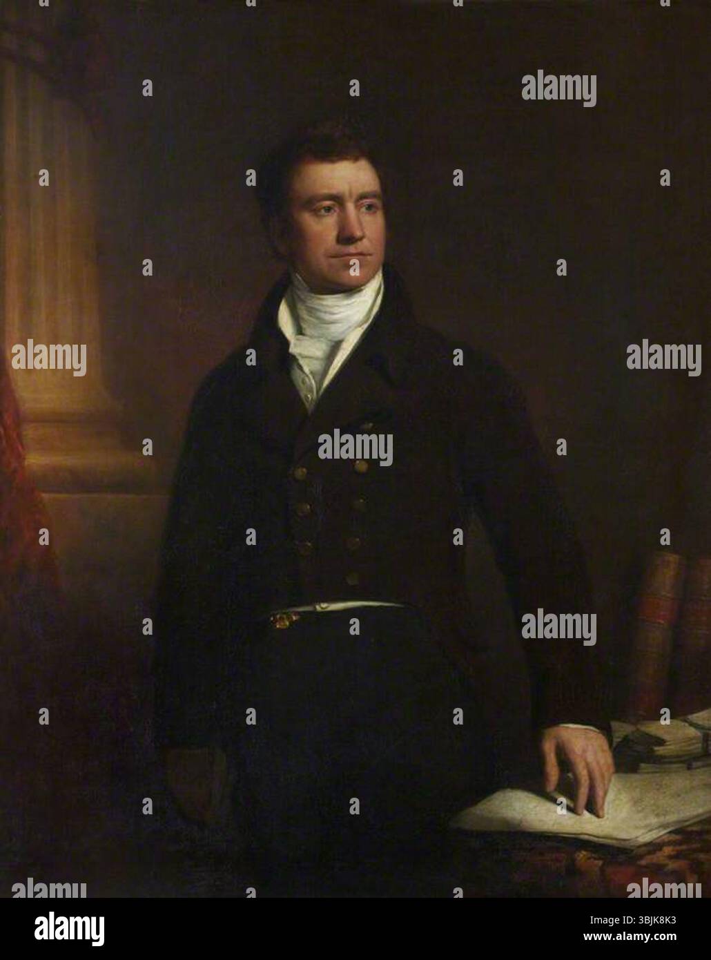 Graham-Gilbert, John; Joseph Hume (1777–1855), Political Economist; National Galleries of Scotland; http://www.artuk.org/artworks/joseph-hume-17771855-political-economist-212389 Stockfoto