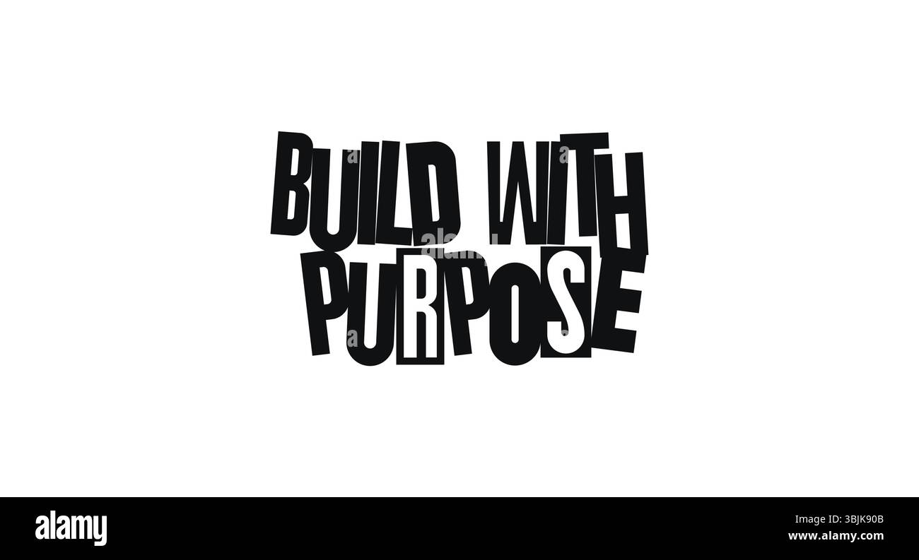 Motivational Tech Quote Für Zielgerichtete Entwicklung. Ideal Für Poster Im Büro, Startup Mindset, Werte Am Arbeitsplatz, Entwicklerkultur, Teamgeschenke, oder T-Shirts Stock Vektor