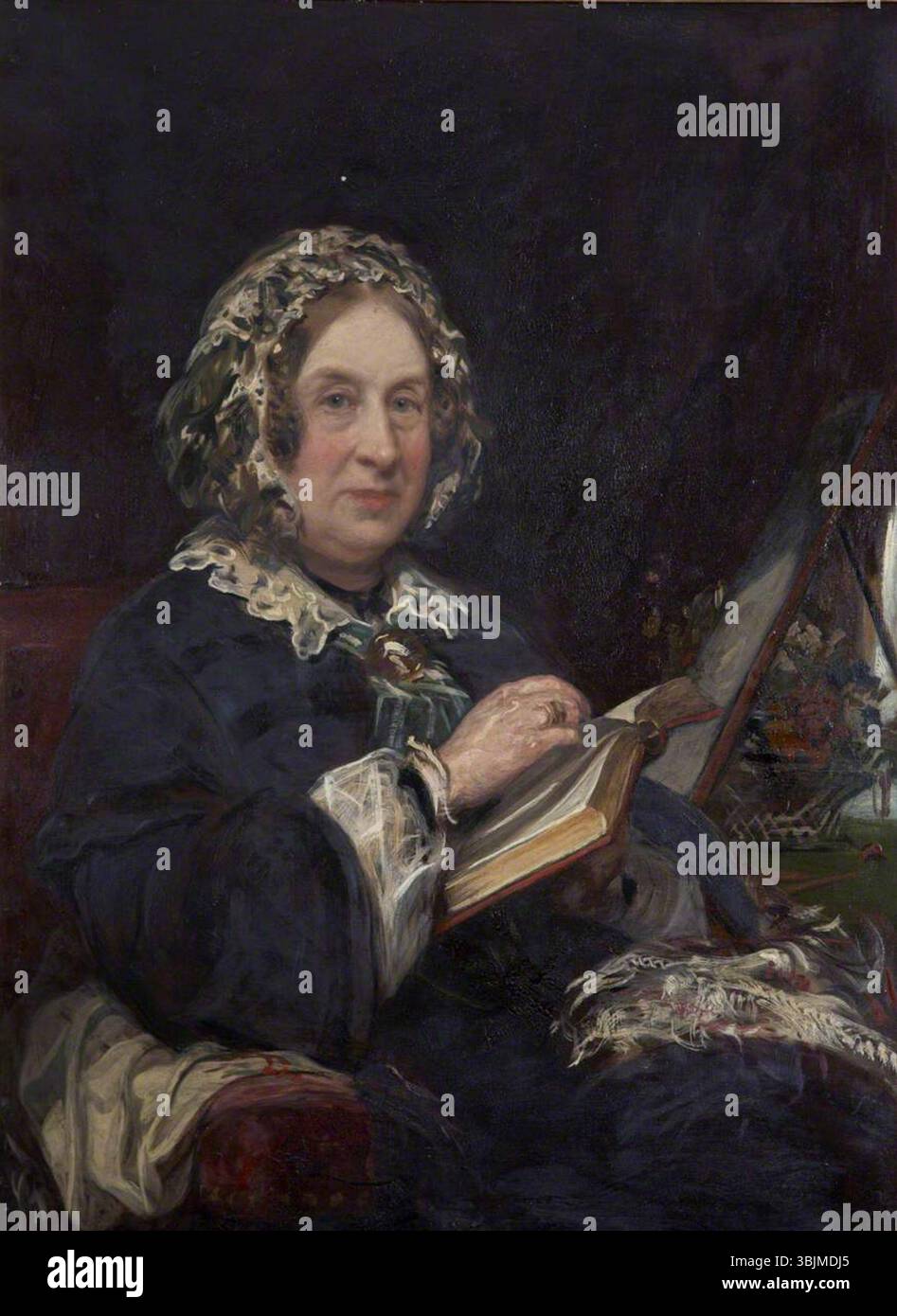 Sant, James; Frances Talbot (1782–1857), Countess of Morley; National Trust, Saltram; http://www.artuk.org/artworks/frances-talbot-17821857-countess-of-morley-101626 Stockfoto
