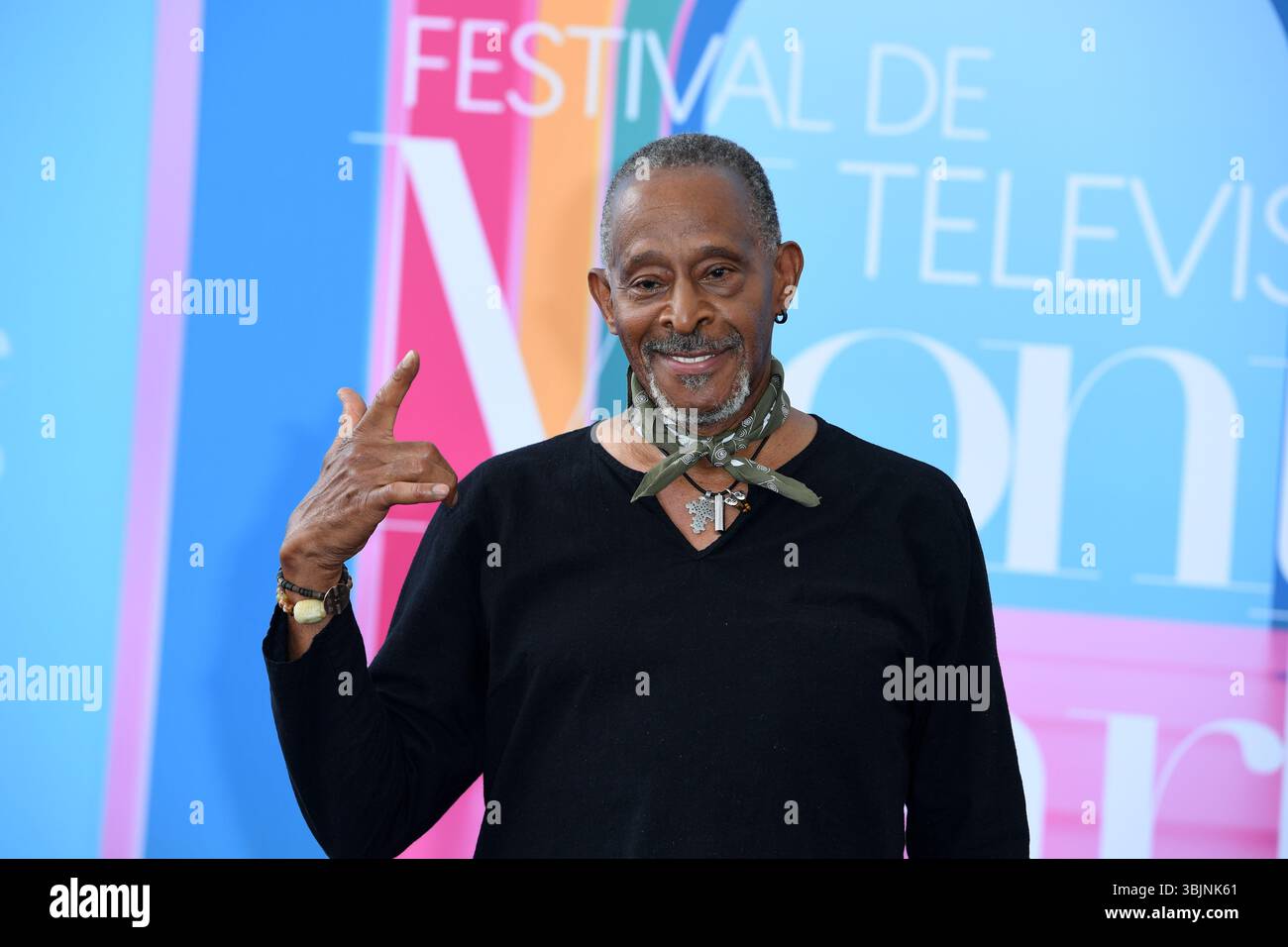 Montecarlo, Monaco. Juni 2025. "Antonio Fargas" Fotoruf während des 64. Monte-Carlo Television Festivals. Quelle: SOPA Images Limited/Alamy Live News Stockfoto