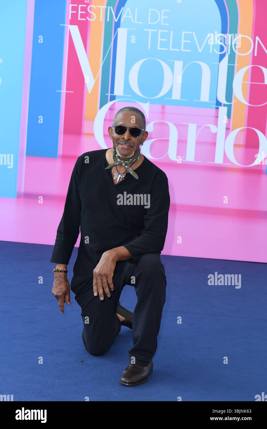 Montecarlo, Monaco. Juni 2025. "Antonio Fargas" Fotoruf während des 64. Monte-Carlo Television Festivals. Quelle: SOPA Images Limited/Alamy Live News Stockfoto