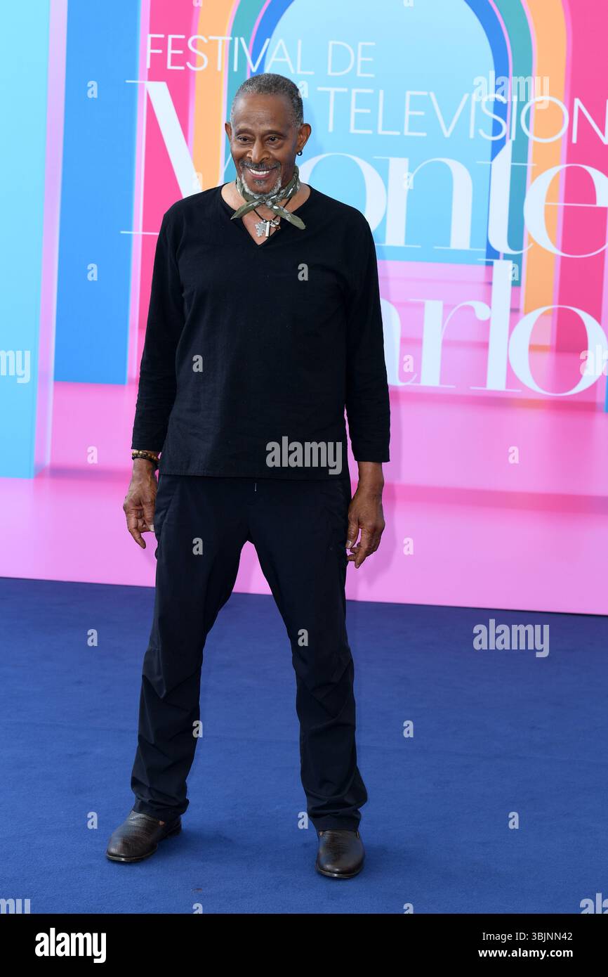 Montecarlo, Monaco. Juni 2025. "Antonio Fargas" Fotoruf während des 64. Monte-Carlo Television Festivals. (Foto: Gianluigi Jorio/SOPA Images/SIPA USA) Credit: SIPA USA/Alamy Live News Stockfoto