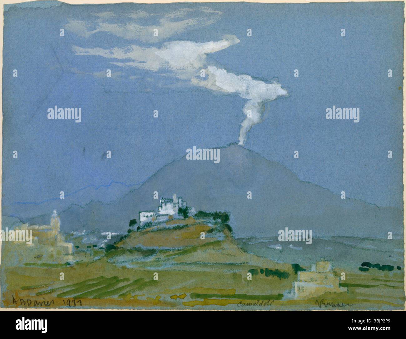 In der Albright-Knox Art Gallery Fine Art Collection ist eine meistzugängliche Reproduktion eines Kunstwerks in Publikationsqualität erhältlich. Das Bild ist nicht Eigentum der Albright-Knox Art Gallery. Für die Verwendung muss die Erlaubnis des ursprünglichen Erstellers eingeholt werden. Bei Fragen wenden Sie sich bitte an die Abteilung für digitale Medien in der Albright-Knox Art Gallery. Stockfoto