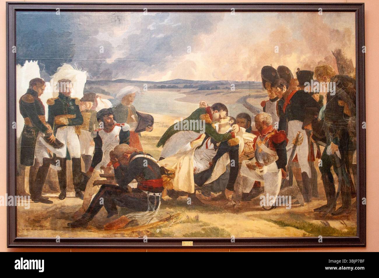 Guérin - La Mort du maréchal Lannes. Stockfoto