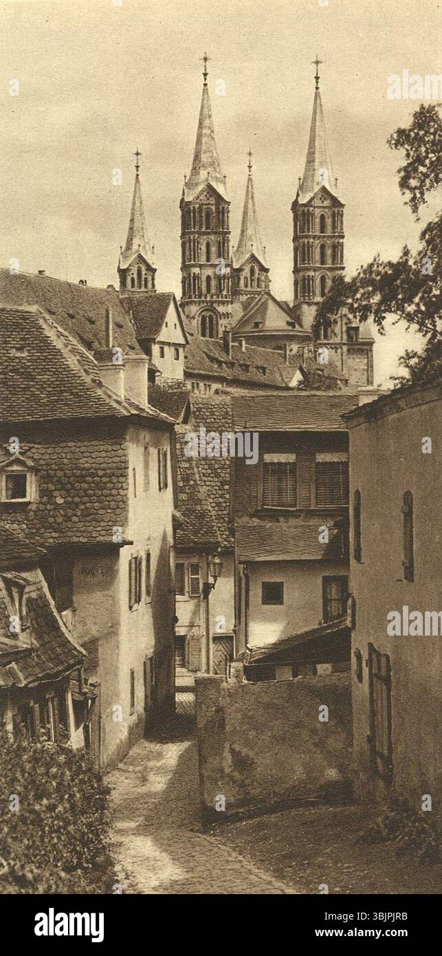Kurt Hielscher Deutschland 1924 Bamberg Teufelsgraben. Stockfoto