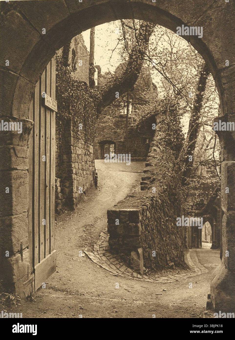 Kurt Hielscher Deutschland 1924 Hohenbaden. Stockfoto