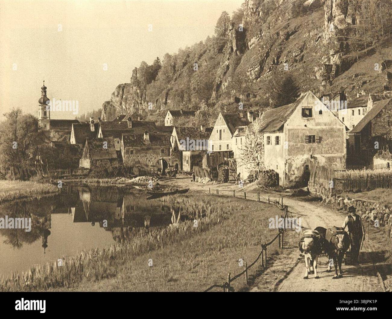 Kurt Hielscher Deutschland 1924 Kallmünz. Stockfoto