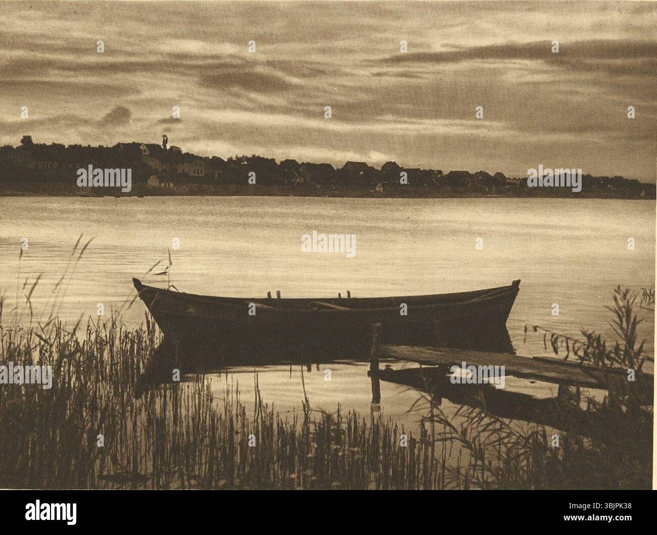 Kurt Hielscher Deutschland 1924 Nikolaiker See. Stockfoto