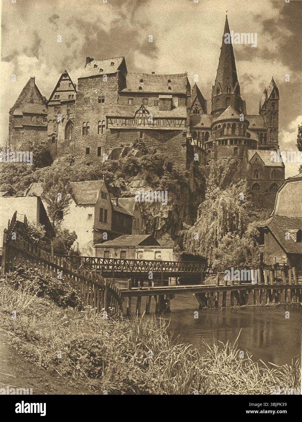 Kurt Hielscher Deutschland 1924 Limburger Dom. Stockfoto