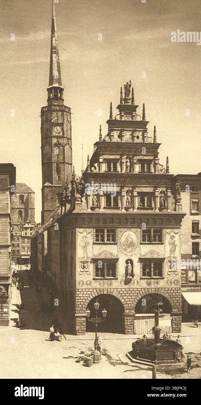 Kurt Hielscher Deutschland 1924 Neisse Kämmerei. Stockfoto