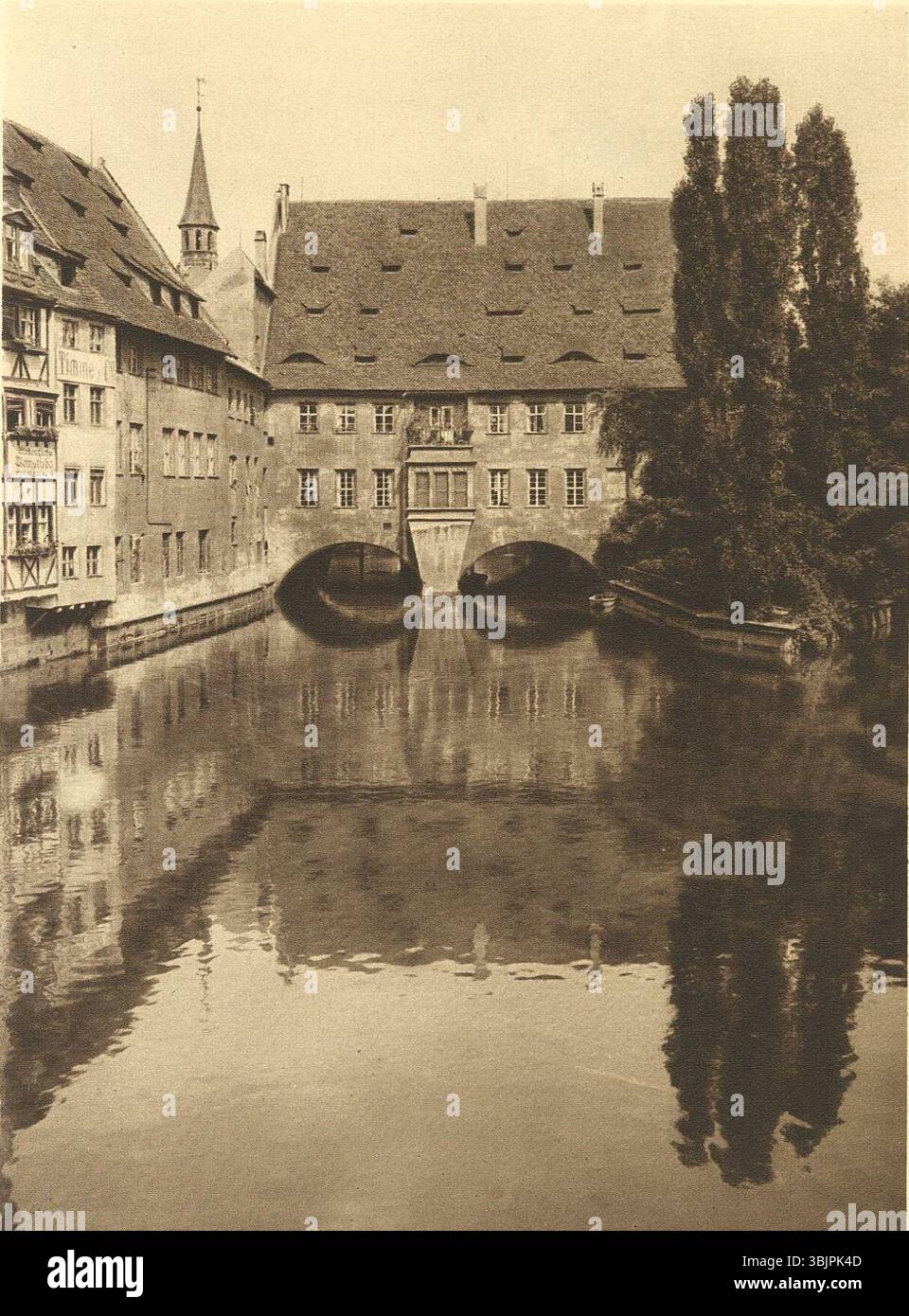 Kurt Hielscher Deutschland 1924 Nürnberg Spital. Stockfoto