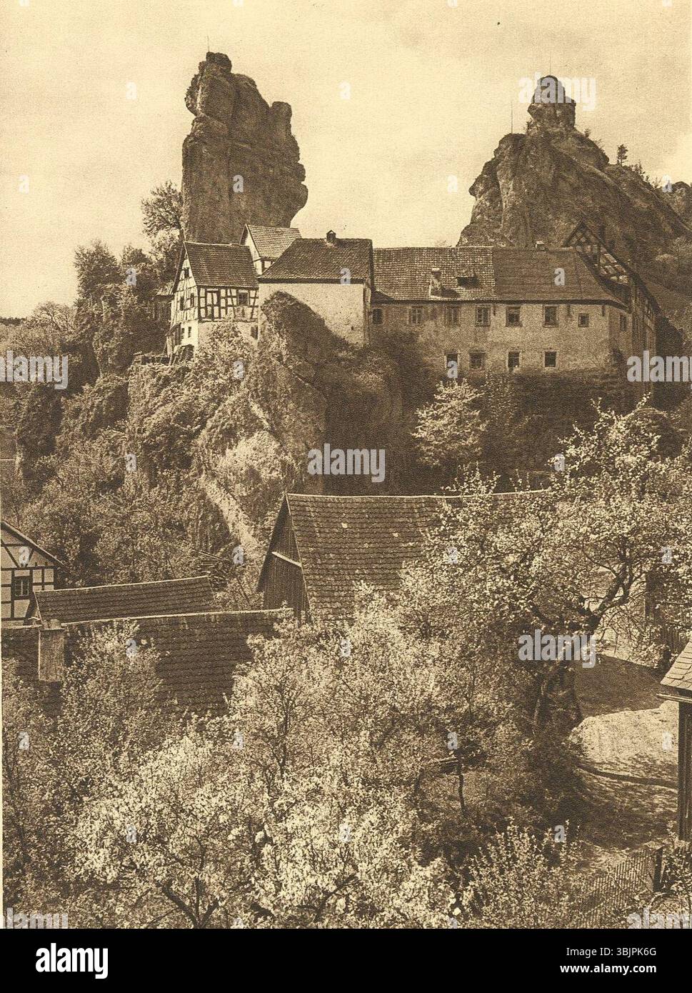 Kurt Hielscher Deutschland 1924 Tüchersfeld. Stockfoto