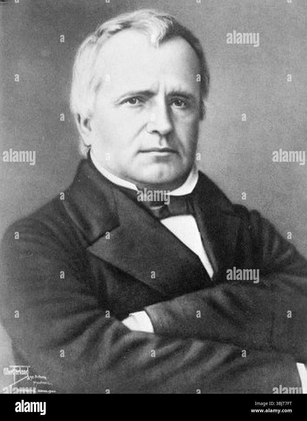 Louis-Hippolyte Lafontaine. Stockfoto
