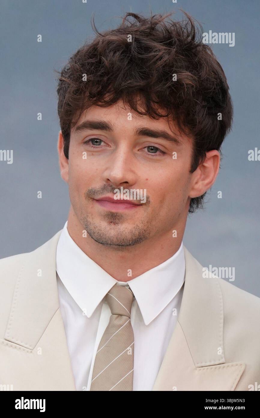 Ny. Juni 2025. Charles Leclerc bei Arranvals for F1: THE MOVIE Premiere, Times Square, New York, NY, 16. Juni, 2025. Quelle: Kristin Callahan/Everett Collection/Alamy Live News Stockfoto