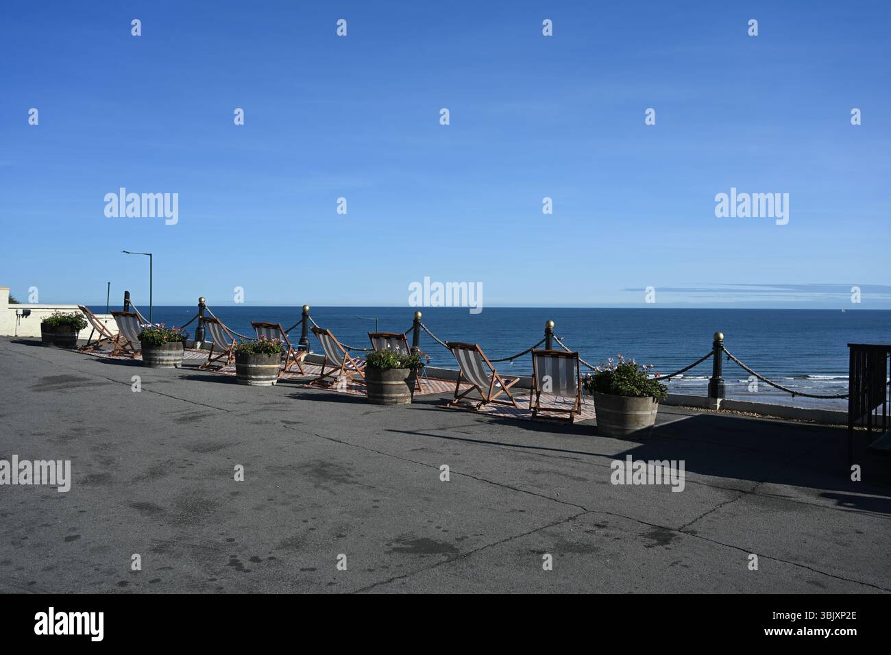 Saltburn Road, Saltburn by the Sea British Seaside Resort, North Yorkshire Stockfoto