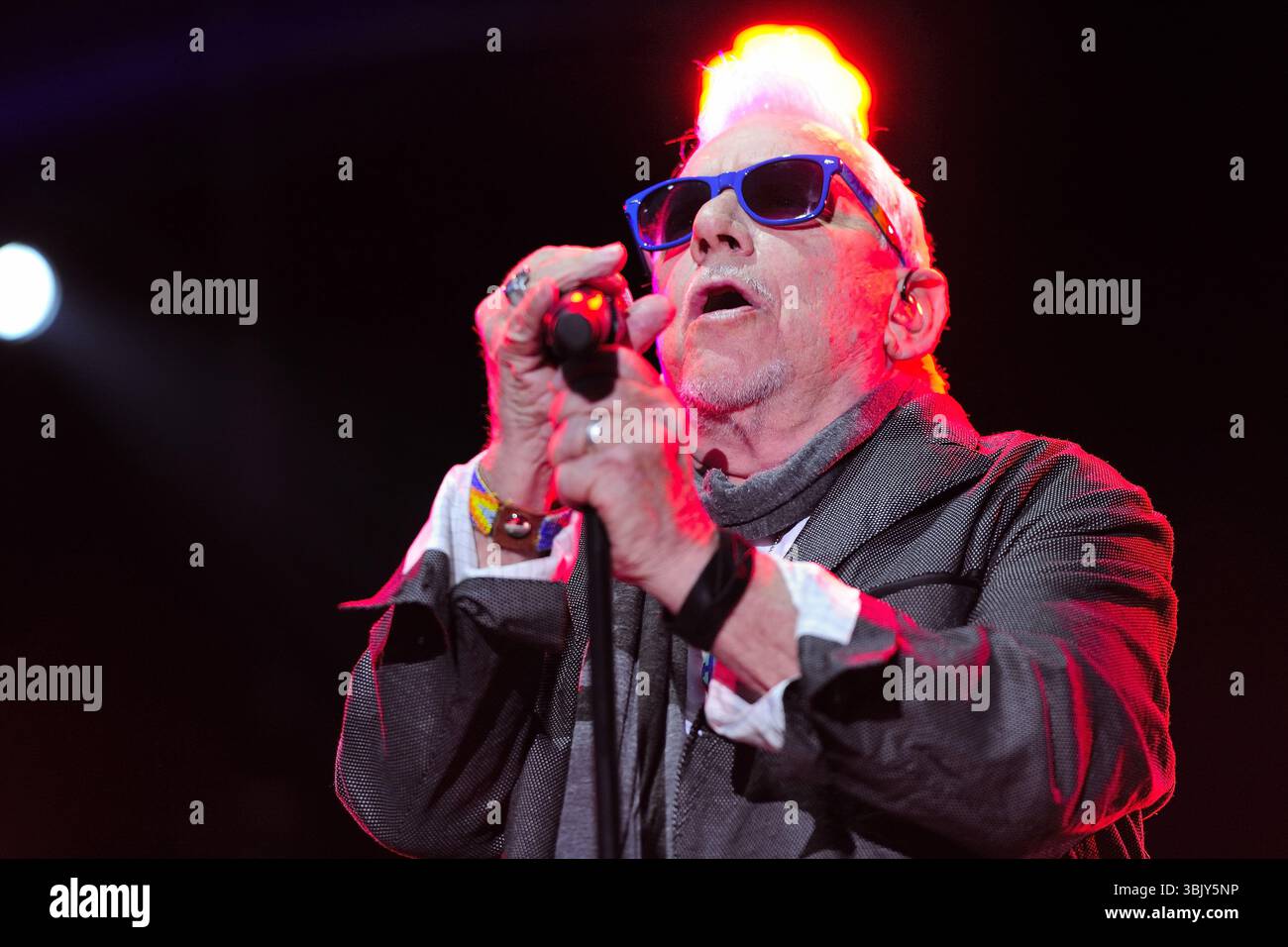 ··· the Animals ist eine englische Rhythmus- und Blues- und Rockband, Eric Victor Burdon, Eric Burdon und die Tiere, Foto Kazimierz Jurewicz Stockfoto