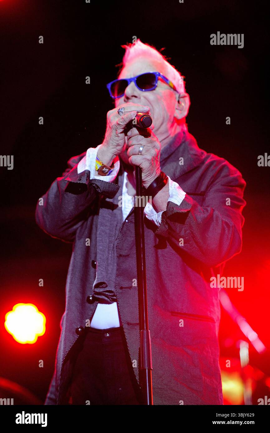 ··· the Animals ist eine englische Rhythmus- und Blues- und Rockband, Eric Victor Burdon, Eric Burdon und die Tiere, Foto Kazimierz Jurewicz Stockfoto