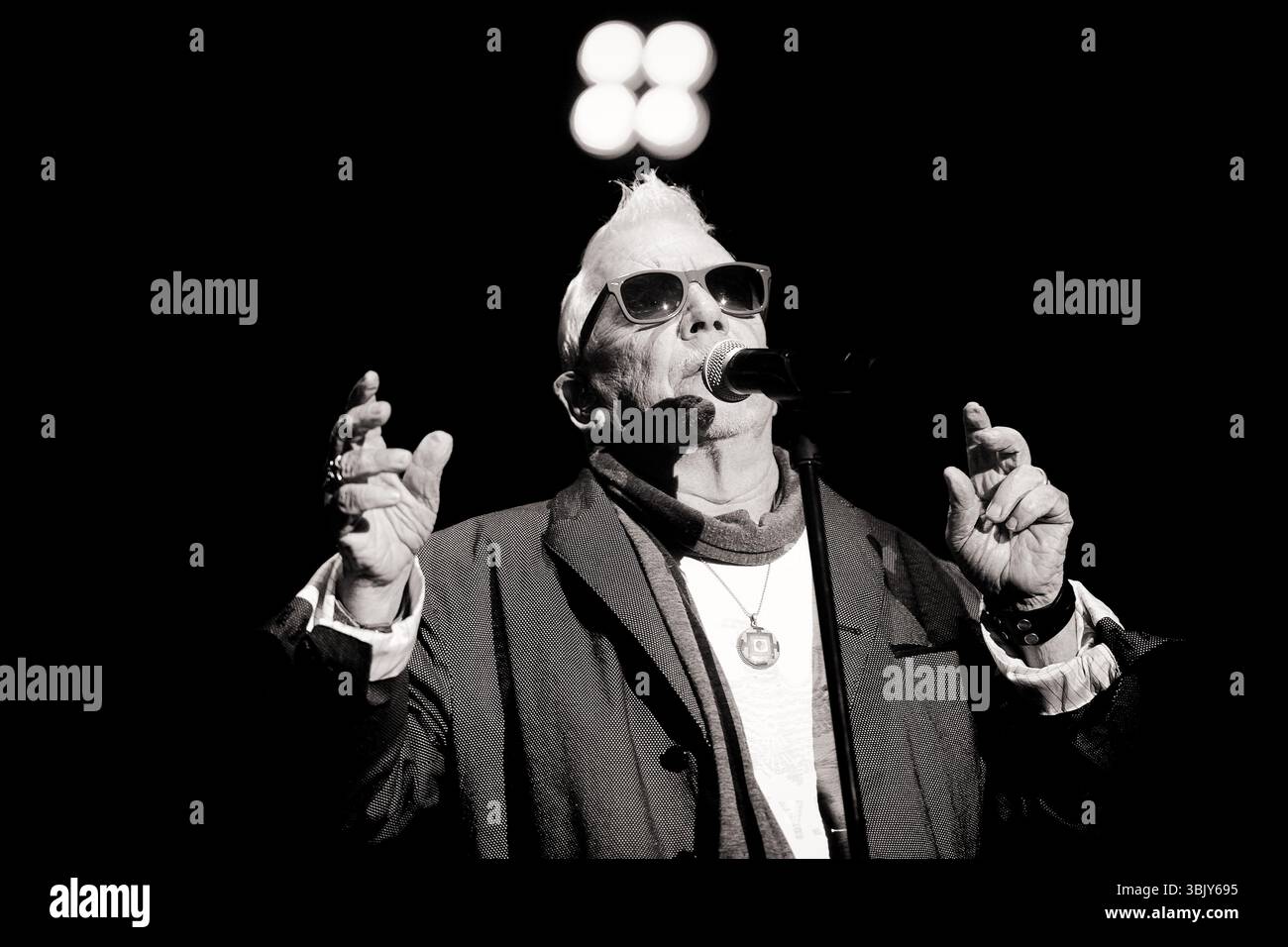 ··· the Animals ist eine englische Rhythmus- und Blues- und Rockband, Eric Victor Burdon, Eric Burdon und die Tiere, Foto Kazimierz Jurewicz Stockfoto