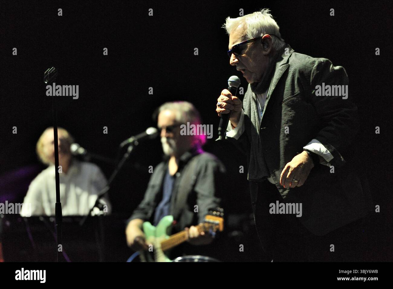 ··· the Animals ist eine englische Rhythmus- und Blues- und Rockband, Eric Victor Burdon, Eric Burdon und die Tiere, Foto Kazimierz Jurewicz Stockfoto