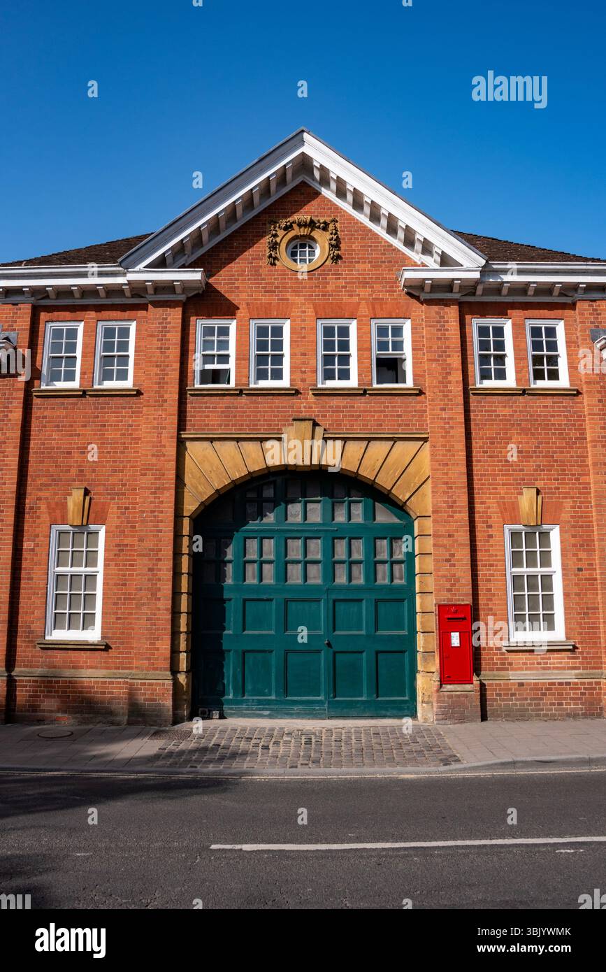 Die ursprünglichen Räumlichkeiten der Morris Garages (MG), Longwall Street, Oxford, UK Stockfoto