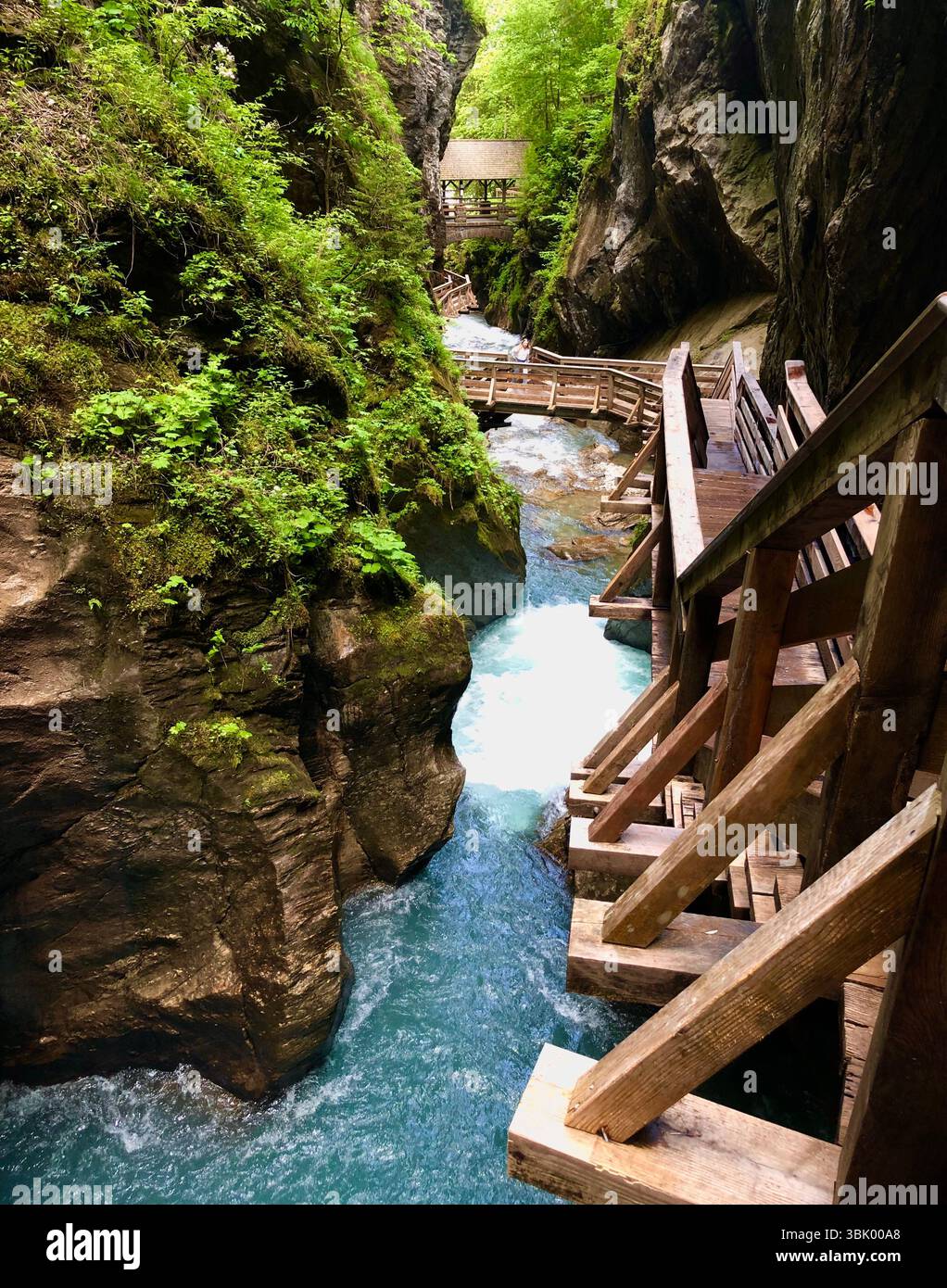 Die Schönheit der österreichischen Alpen, Tirol, Österreich Stockfoto