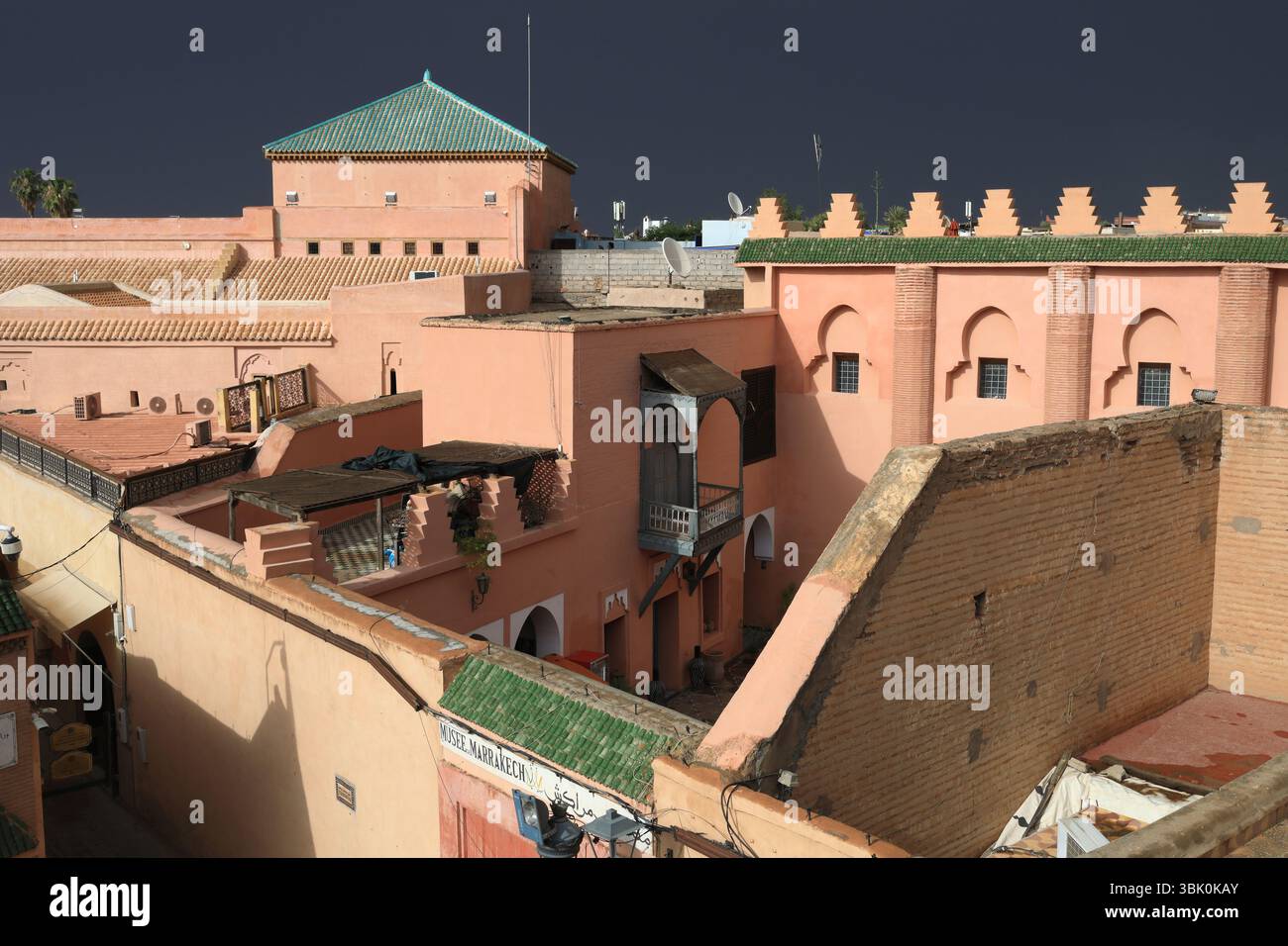 Musée de Marrakesch Stockfoto