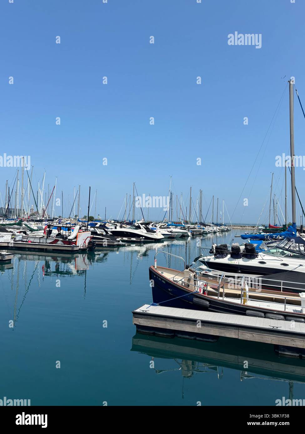 Chicago, Illinois, Urban, Architektur, High-Definition, Minimalismus, Straßenfotografie. Stockfoto