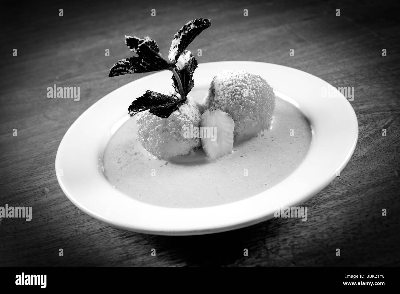 Leckere ungarische Dessert Nahaufnahme Foto Stockfoto