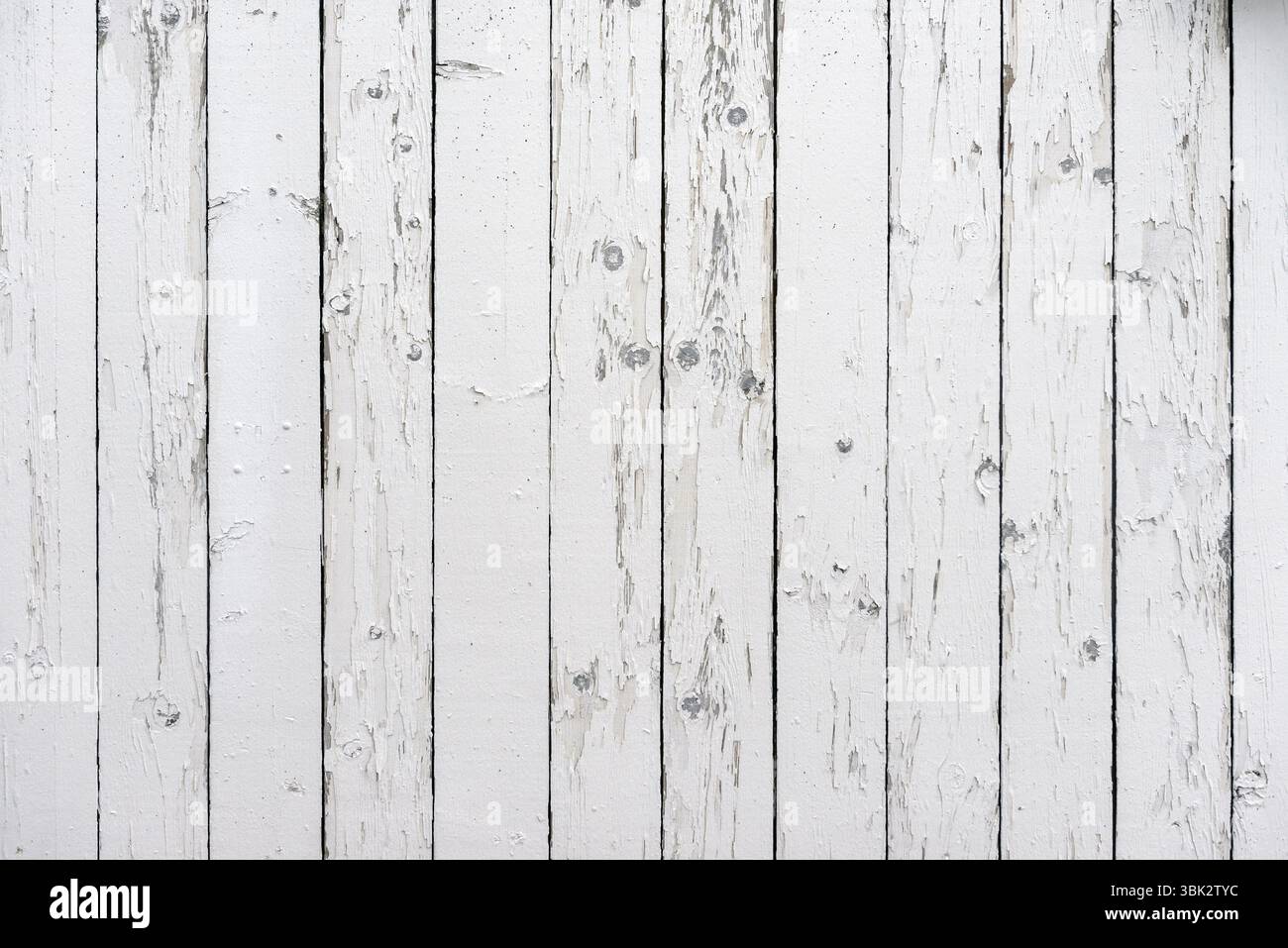 Weiße Holzzaun Nahaufnahme Foto als Hintergrund Stockfoto