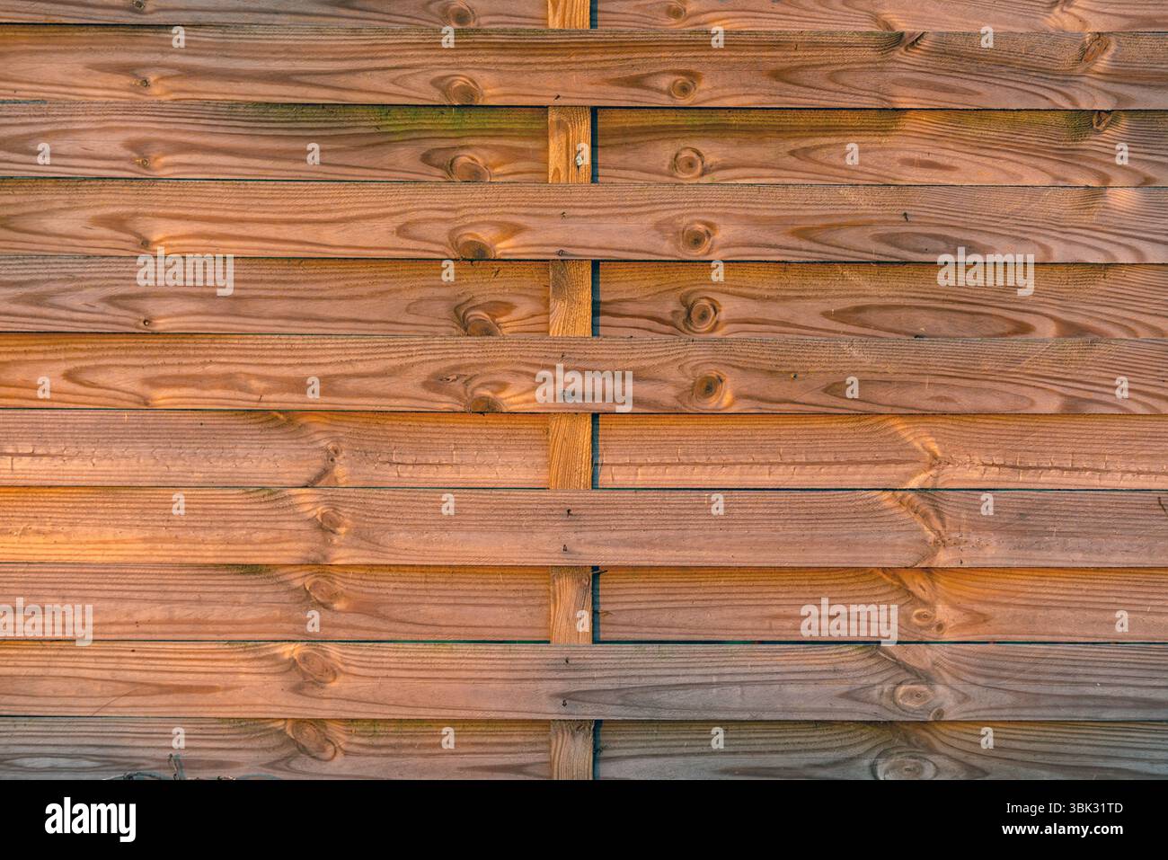 Braunes Holzzaun Nahaufnahme Foto als Hintergrund Stockfoto