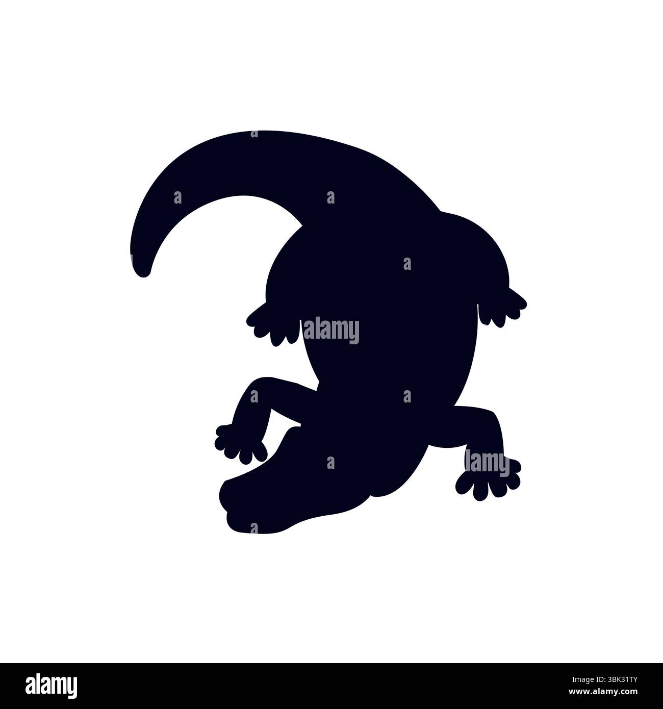 Krokodil Tier Alligator Emoji Symbol Symbol Symbol Vektor Illustration Stock Vektor