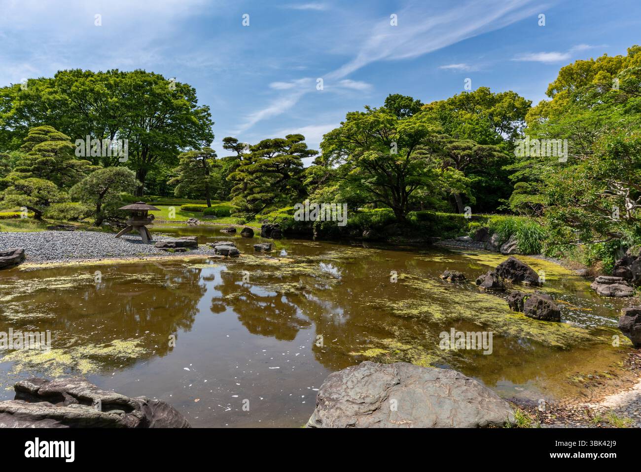 Imperial Palace East National Gardens, Tokio, Japan Stockfoto