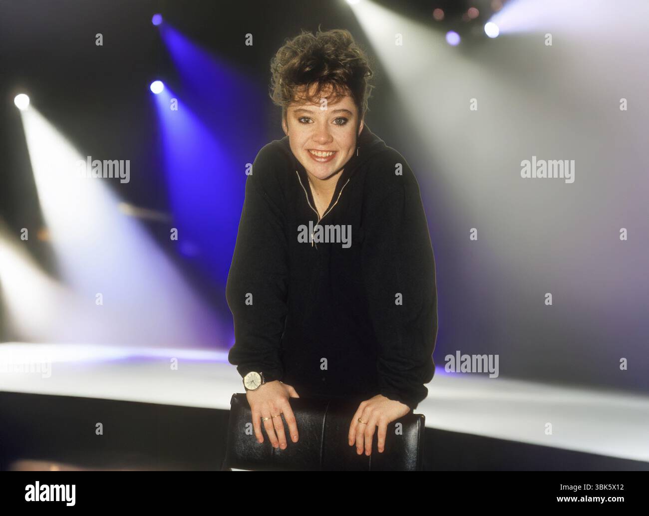 Die englische Schauspielerin Linzi Hateley Stockfoto