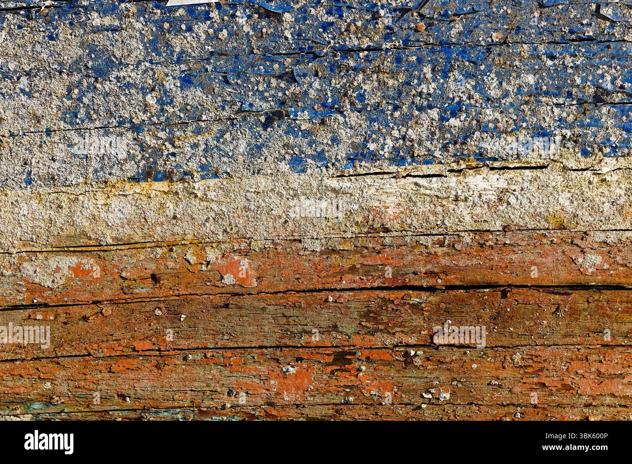 Rauhe Holz- Oberfläche als Hintergrund Textur closeup Foto Stockfoto