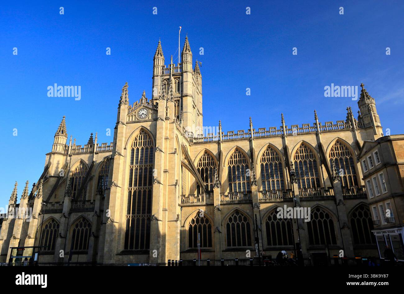 Bath Abbey, Bath, Somerset. Stockfoto