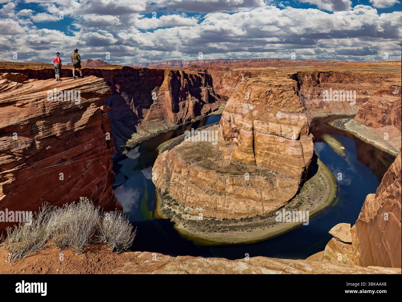 Horseshoe Bend, Glen Canyon National Recreation Area, Page, Arizona Stockfoto
