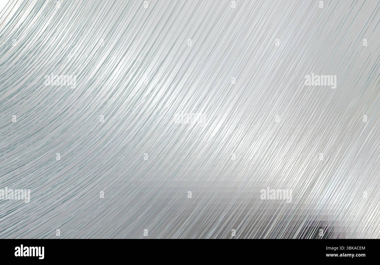 Gebogene Metallspiegeloberfläche Stock Vektor