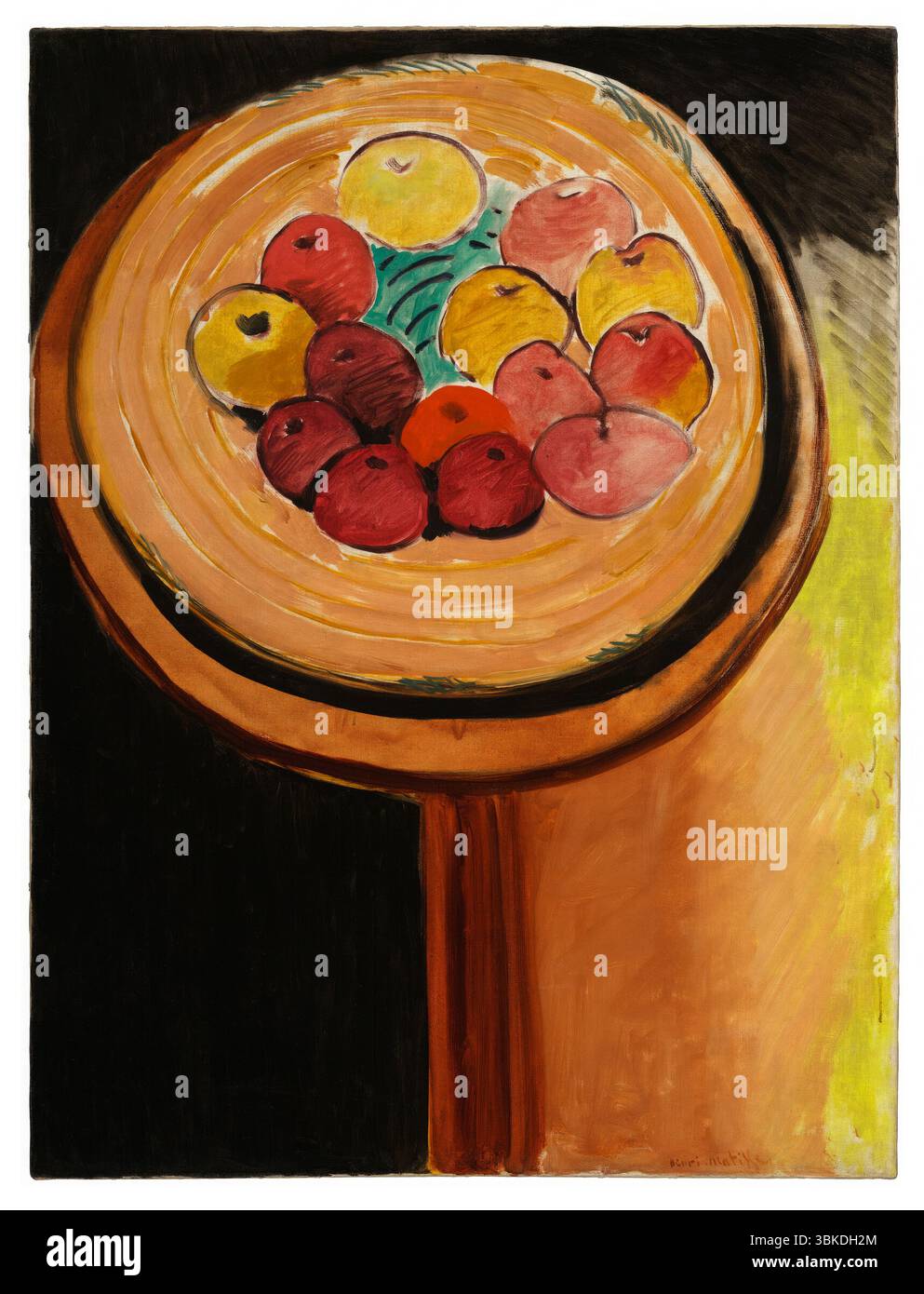 Äpfel. Henri Matisse. 1916. Stockfoto