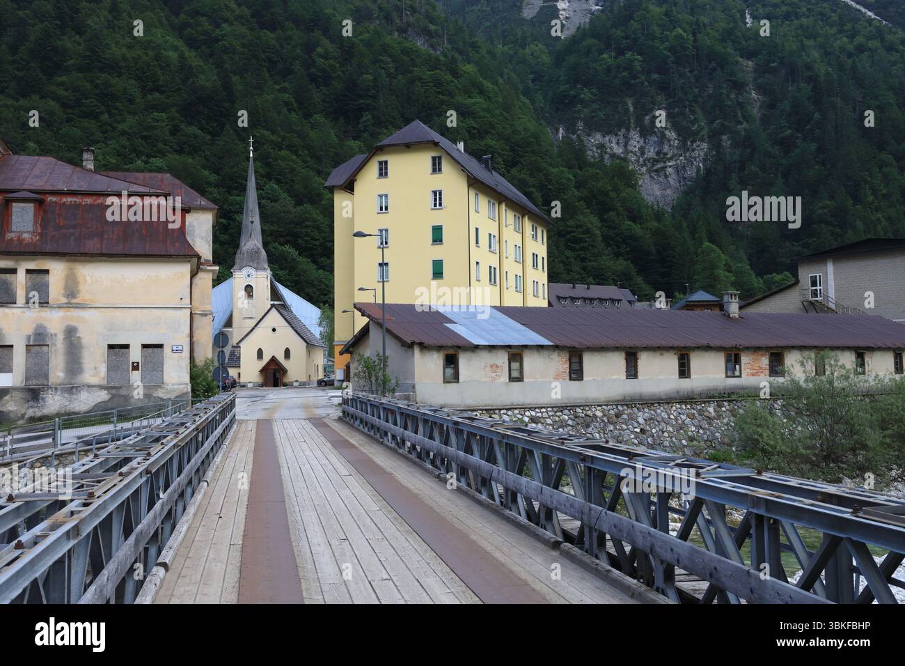 Cave de Predil von Italien Stockfoto