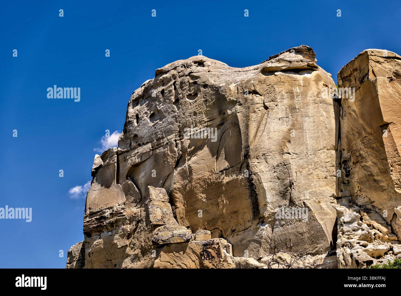 Malerische Landschaften im Stone Provincial Park, ein UNESCO-Weltkulturerbe Stockfoto