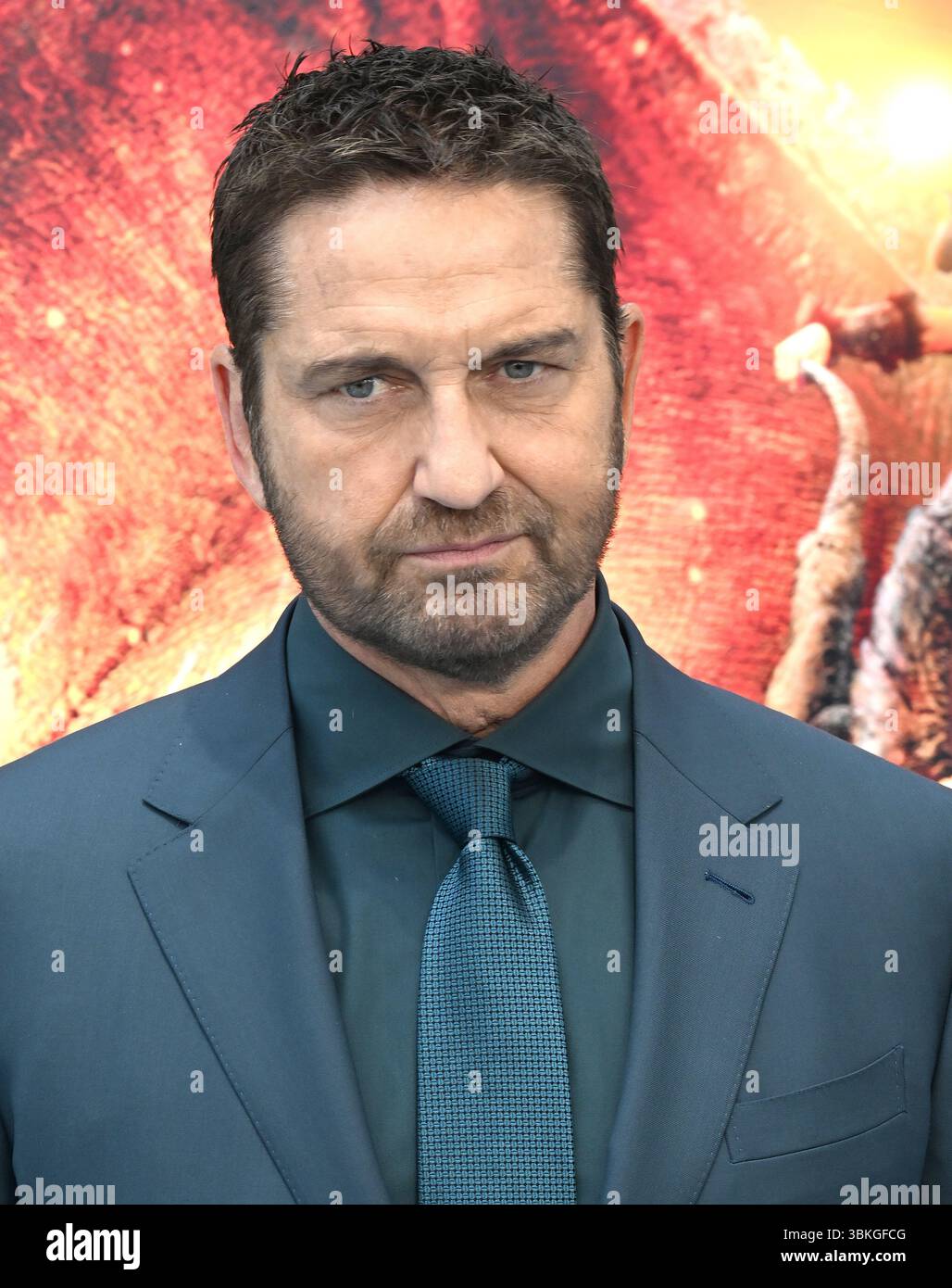 Los Angeles, Usa. Juni 2025. Schauspieler Gerard Butler nimmt an der Premiere von „How to Train Your Dragon“ Teil, die im Academy Museum of Motion Pictures stattfindet. Quelle: SOPA Images Limited/Alamy Live News Stockfoto
