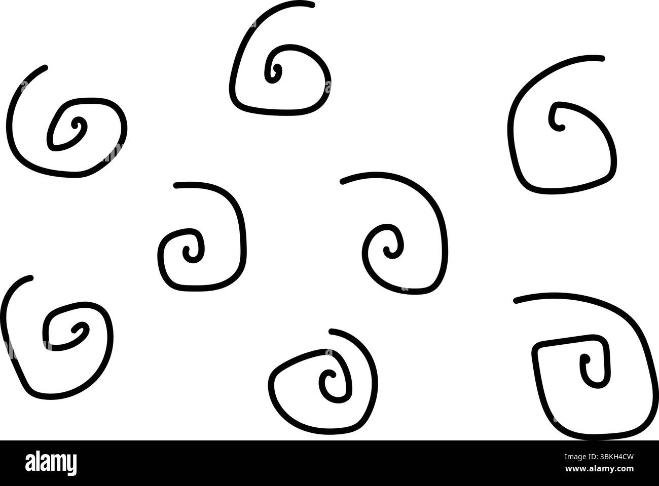 Ein nahtloses Schwarz-weiß-Muster mit einer Kollektion kleiner Herzen, die ein klassisches und elegantes Design schafft. Stock Vektor