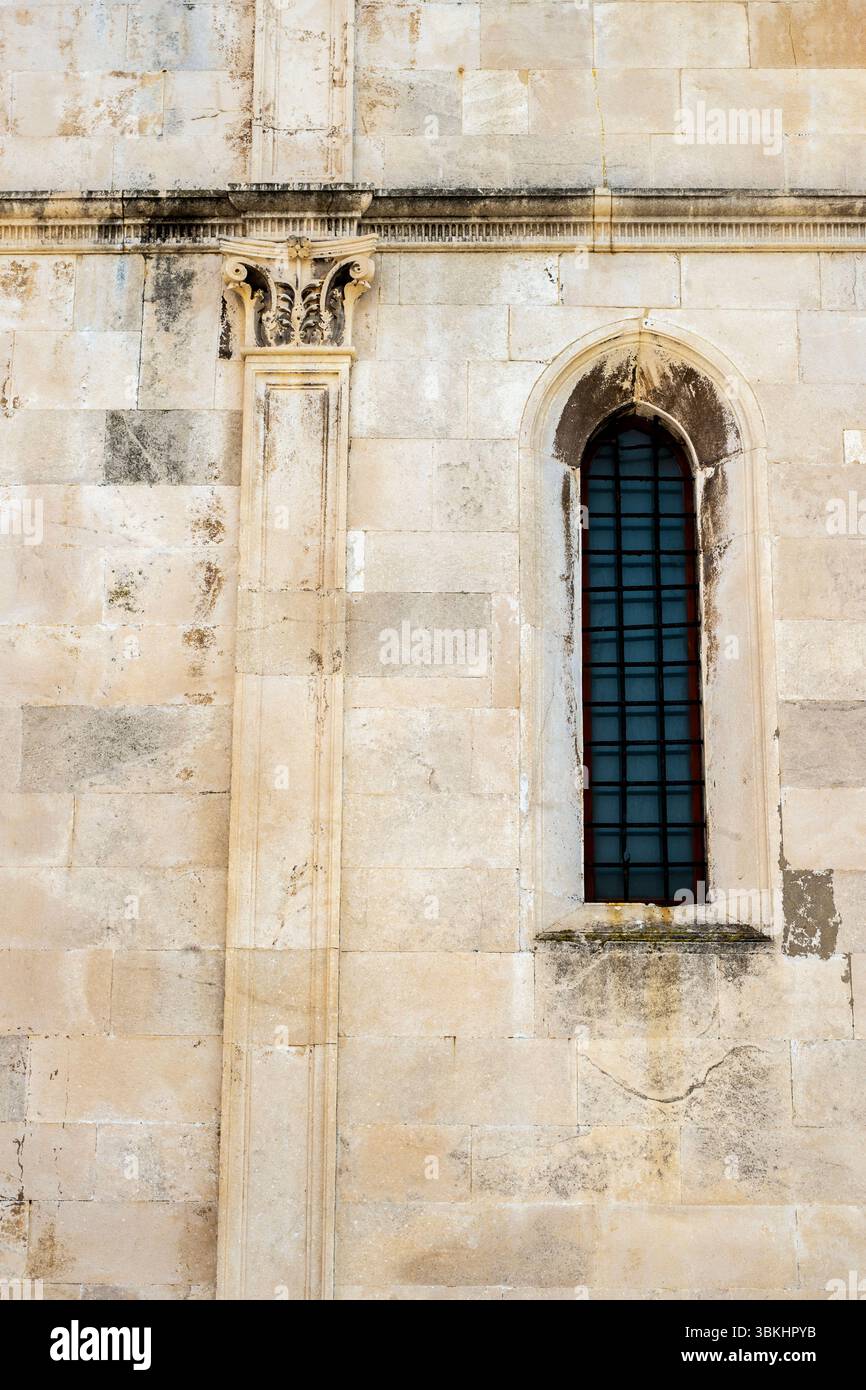 Romanische Marienkirche der Renaissance in Zadar, Kroatien. Stockfoto